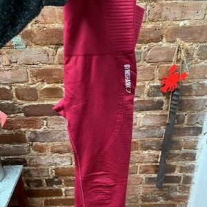 GymShark Beet Seamless Leggings